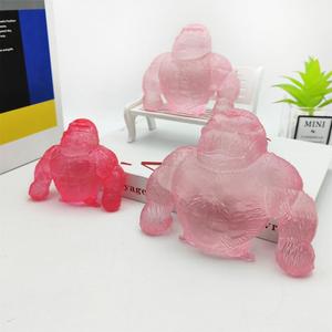 Directo de Fábrica, Pelota Antiestrés de Gorila, Juguete Sensorial Personalizado para Aliviar la Ansiedad, Material TPR, Venta al Por Mayor - Product Image 3