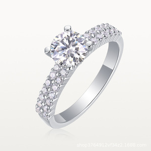 Venta directa Oro S Propuesta de plata Regalo de alto lujo Nicho IGI Anillo de diamante cultivado - Product Image 6