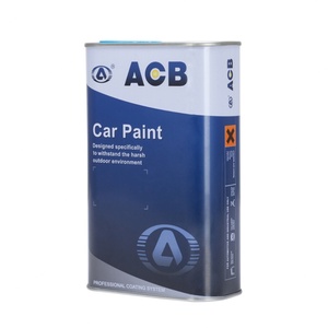 สีเคลือบเงา 2k สำหรับรถยนต์ ACB สีดำ สำหรับซ่อมแซมและเคลือบสีรถยนต์ - Product Image 4