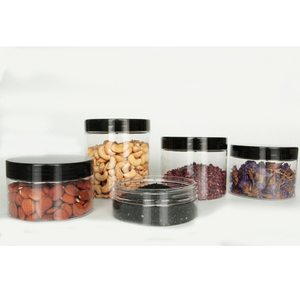 Plastic Jars With Lids Plastic Plastic Jar 250ml 8 Oz 16 Oz 250ml 500ml Plastic Jars With Lids Accguan Airtight Container For Food Storage Clear Plastic Jars For Dry Food