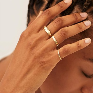 Hot Selling Custom Fashion Women Jewelry <b>Ring</b> Stainless Steel Irregular Star <b>Cz</b> <b>Rings</b> - Product Image 4