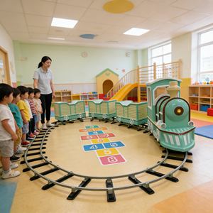 <span class=keywords><strong>Train</strong></span> d'attractions pour enfants en gros, <span class=keywords><strong>train</strong></span> d'attractions pour parc d'attractions, pour zone de jeux intérieure - Portable, dessin animé, durable, électrique - Product Image 1