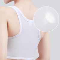 OEM service femmes respirant poitrine poitrine liant boucle latérale court gilet hauts poitrine liant sous-vêtements débardeurs sans fil poitrine