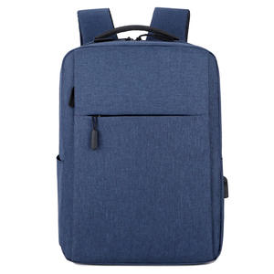 Waterproof Nylon Lined Business <b>Backpack</b> Oxford Cloth USB Charging Port Anti-Theft Office School Hiking Carrying <b>Laptop</b> Zipper - Product Image 2