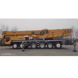 Giá bán thật chất lượng cao sử dụng qy100k 100 tấn tất cả các cần cẩu xe tải địa hình để xây dựng thành phố - Product Image 6