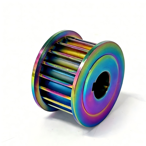 Pulegge di Distribuzione Serie HTD, GT, MXL, T, AT, S per Uso Industriale, OEM, in Alluminio e Acciaio, Dimensioni Personalizzabili - Product Image 3