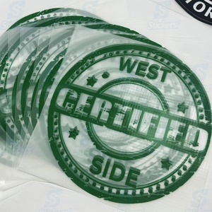 Hazır basın ısı transferi vinil PET Sticker su Transfer baskı ofset baskı tekniği için yıkanabilir yumuşak silikon çanta - Product Image 4