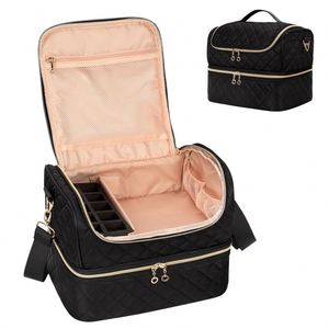 Free Sample Portable Waterproof Make up Pouch Cosmetic Bags and <b>Cases</b> <b>Professional</b> <b>Makeup</b> Bag Travel <b>Case</b> for Men - Product Image 5