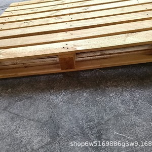 พาเลทไม้สนแท้ ตง ลี่ซิง ขนาด 1200x1000 มม. แบบเข้าได้สองทาง สำหรับคลังสินค้าและโลจิสติกส์ - Product Image 2