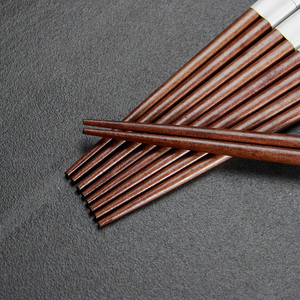 Số lượng lớn có thể giặt Nhật Bản đũa gỗ truyền thống Non-Slip <span class=keywords><strong>Chop</strong></span> Sticks với sợi dây thừng - Product Image 4