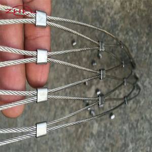 Malla de Alambre de Acero Inoxidable Flexible, de Alta Resistencia y Duradera, para Jaulas de Orangutanes, Barandillas de Puentes y Escaleras, Servicio de Corte - Product Image 4