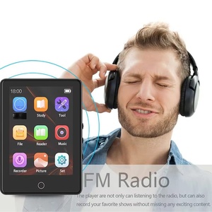 Reproductor MP3 MP4 de Metal con Pantalla Táctil Completa Personalizado de Fábrica, Video HD, Música, Radio FM, Grabadora de Voz, Libro Electrónico para Estudiantes - Product Image 1