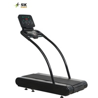 SK Commercial Fitness Tapis de course auto-généré en ABS non motorisé Conception incurvée pour un usage domestique