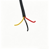Cable Sumergible Estanco de 3 Núcleos, Alta Resistencia a la Tensión y al Desgarro, para Equipos Subacuáticos, Monitoreo Submarino, Grado Industrial
