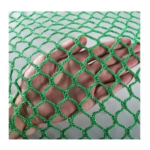 UV Resistance Polyester construction safety net fall protection durable knotless net