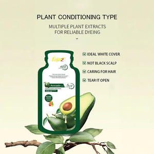 Bolsa de 25 ml de Extracto de Aguacate, Tinte en Espuma Sin Dañar el <span class=keywords><strong>Cabello</strong></span>, Champú Negro y Crema <span class=keywords><strong>para</strong></span> el Cuidado del <span class=keywords><strong>Cabello</strong></span> - Product Image 4