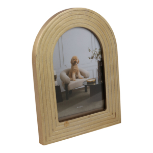 Cornice Fotografica Decorativa Arcuata 4x6 Pollici in Stile Contemporaneo per Arredamento Casa, Soggiorno, Camera da Letto, Ingresso - Product Image 2