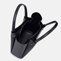ZA marque transfrontalière femmes nouvelle grande capacité en cuir souple Shopping sac fourre-tout unique épaule poche automne mode
