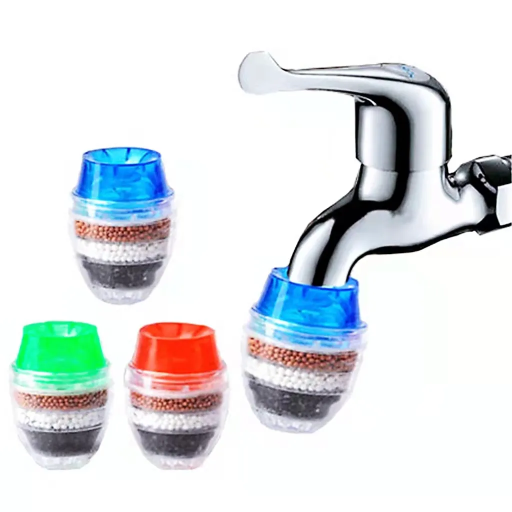 Mini Sistem Rumah Tangga Manik-manik Wash Basin Booster Penjernih Air Cara Sink Minum Keran Dapur Keran dengan Filter Air