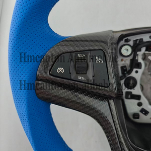 Volant de direction en cuir perforé en fibre de carbone de haute qualité pour Chevrolet Camaro - Product Image 3