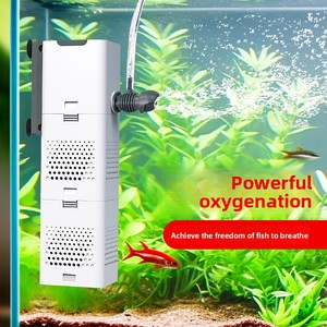 Filtro Inteligente Integrado para Pecera Pequeña, Generador de Oxígeno, Bomba de Circulación de Agua, Purificación de Agua, Oxigenación, Ultrasilencioso - Product Image 2