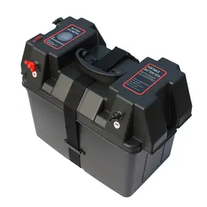 Arl Groothandel Zwarte Plastic Kleine Batterij Box Met Power Accessoires