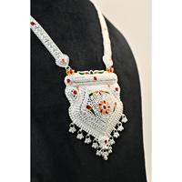 Collier ras du cou ethnique Rani Haar de luxe avec serti géométrique pour femme, idéal comme cadeau