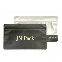 Sachet refermable personnalisé avec logo imprimé en gravure, auto-scellant, compatible micro-ondes, qualité alimentaire, pour cigares et feuilles de tabac, 50g