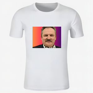 Wholesale 2025 Unisex Short Sleeve Polish Presidential Candidate T-Shirt Customizable Adults Election Cheer Promotional T-Shirt - Product Image 1