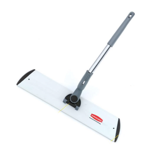 Manico per scopa in alluminio da 90 cm con attacco in velcro per la pulizia dei pavimenti - Product Image 2