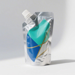 Custom Printed Food Grade Aluminum Foil Spout Bag <b>Stand</b> Up Pouch - Product Image 4