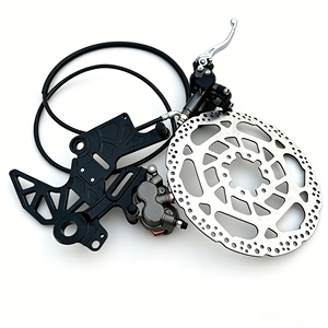 Kit <span class=keywords><strong>de</strong></span> Adaptación <span class=keywords><strong>de</strong></span> Caliper <span class=keywords><strong>de</strong></span> Freno <span class=keywords><strong>de</strong></span> Acero XYH Compatible con Sur Ron Ultra Bee Light Bee X Talaria, Piezas <span class=keywords><strong>de</strong></span> Repuesto <span class=keywords><strong>de</strong></span> Freno Duraderas - Product Image 1