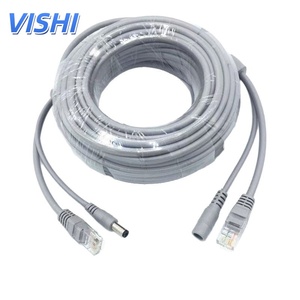 Cavo di Alimentazione e Video di Rete Vishi Durevole a 4 Conduttori <span class=keywords><strong>per</strong></span> Uso Interno, <span class=keywords><strong>per</strong></span> Cablaggio <span class=keywords><strong>Telecamere</strong></span> di Sicurezza e Alimentazione Sistemi di Sicurezza - Product Image 1