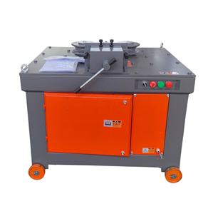 Dobladora de aro de barra de acero de refuerzo Nuevo doblador de costillas curvadas de arco <span class=keywords><strong>BDJD</strong></span> Marca 4kW Motor Fácil de operar - Product Image 4