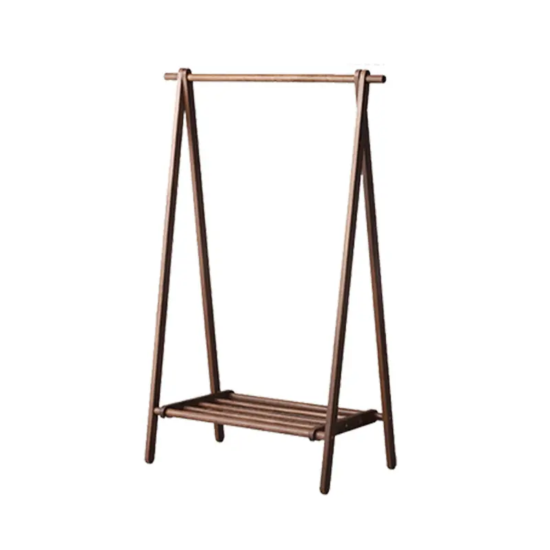 Wholesale Natural Wood Clothes And Hat Rack Shelf Stand