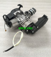 Moteur à essence 49cc à 2 temps à démarrage manuel haute performance pour mini pocket bike, pit bike, quad, dirt bike, ATV et buggy