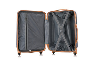 <span class=keywords><strong>Valise</strong></span> de voyage rigide en ABS, design personnalisé, avec poignée télescopique en aluminium, style vintage, étanche, luxe discret, pour vente en gros - Product Image 2