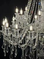Grands lustres suspendus contemporains décoration K9 lumières en cristal hôtel marie therese lustre en cristal