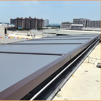 Toldo motorizado FGS personalizado, cortina eléctrica para ventana, cortinas de techo, toldo con protección UV, resistente al viento y a la lluvia
