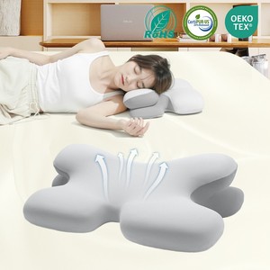 Almohada de Espuma Viscoelástica de Alta Calidad con Protección, Reducción de Presión, Diseño de Mariposa, Ergonómica, con Protección para el Cuello - Product Image 2