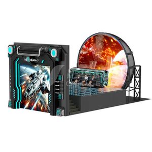 Pantalla Esférica Colgante Giratoria para Cine Volador, Cine de Arco 9D sin Gafas, Cine 7D Leap, Equipo Dinámico para Supermercados y Lugares Turísticos - Product Image 5