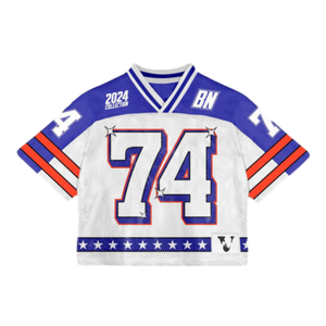 Camiseta de Fútbol Americano Personalizada, Estilo Urbano, Malla Sublimada, Ropa Deportiva de Fútbol Americano - Product Image 1