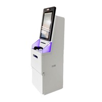 Kiosque interactif de paiement en libre-service d'impression de numérisation de documents d'ordinateur de 32 pouces pour le centre de service/banque/médical