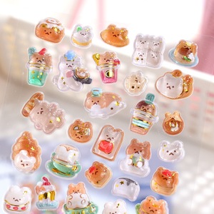 <span class=keywords><strong>Adesivi</strong></span> 3D in cristallo solido in rilievo per bambini in stile giapponese pinguino coniglio unicorno decorativi regalo regalo <span class=keywords><strong>adesivi</strong></span> - Product Image 3