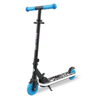 Trottinette à deux roues, trottinette pour enfants de 5 ans et plus, trottinette pour enfants avec plateau lumineux
