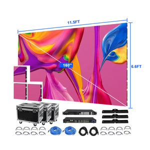 Pantalla LED de alquiler para interiores P2.6 P3.9, pantalla LED para exteriores de 500X500 con empalme sin interrupciones para centros comerciales - Product Image 6