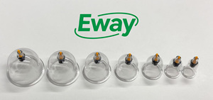 Nhựa PS chân không giác Bộ 1 8 kích thước duy nhất trị liệu Massager hijama ly ventosas bán buôn cốc hút CE chứng nhận - Product Image 6