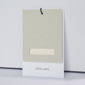 การ์เม้นท์กระดาษ PIN สีดําแท็กโลหะแบรนด์ผู้หญิงรองเท้าธนาคารพิมพ์โลโก้แบรนด์หรูหราสําหรับกระเป๋าและรองเท้าที่ยั่งยืน - Product Image 2