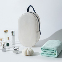 Sac de maquillage en EVA pour femmes, personnalisé en gros, 2025, grande capacité, sac de rangement de voyage, poignée, sac cosmétique portable pour l'extérieur