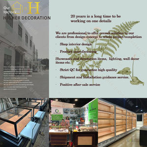 Custom Boutique Men's Clothing Store Design Clothes Shop Interior Decoration Wood Garment Display Cabinet <b>Rack</b> - Product Image 6